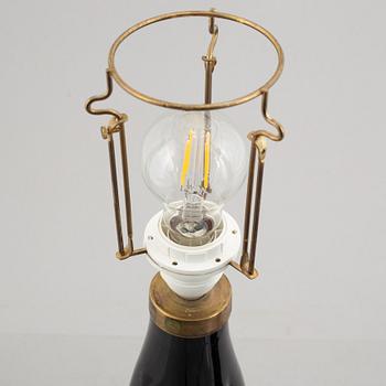 Carl Fagerlund, bordslampor, ett par, modell "RD 1323", Orrefors 1950/60-tal.