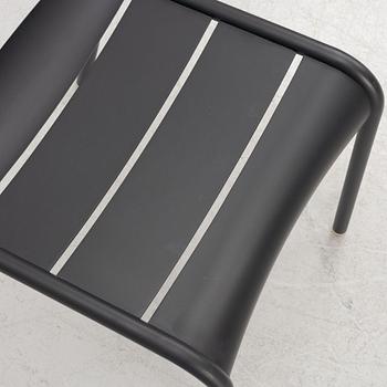 Frédéric Sofia, table and chairs, 6 pcs, "Luxembourg", Fermob.