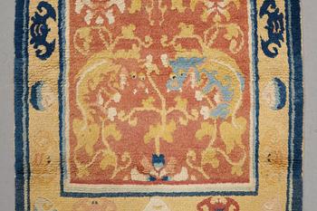 A rug, an antique Ningxia, ca 167,5 x 71-75 cm.