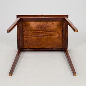 Side table with drawer, latter half of the 19th century.