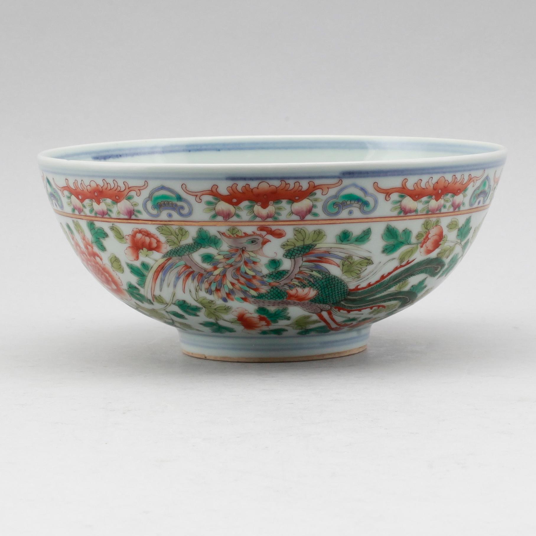 SKÅL, porslin, Kina, 1900-tal.