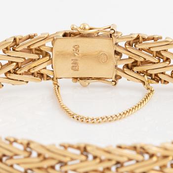 Guldlänk, 18K guld.