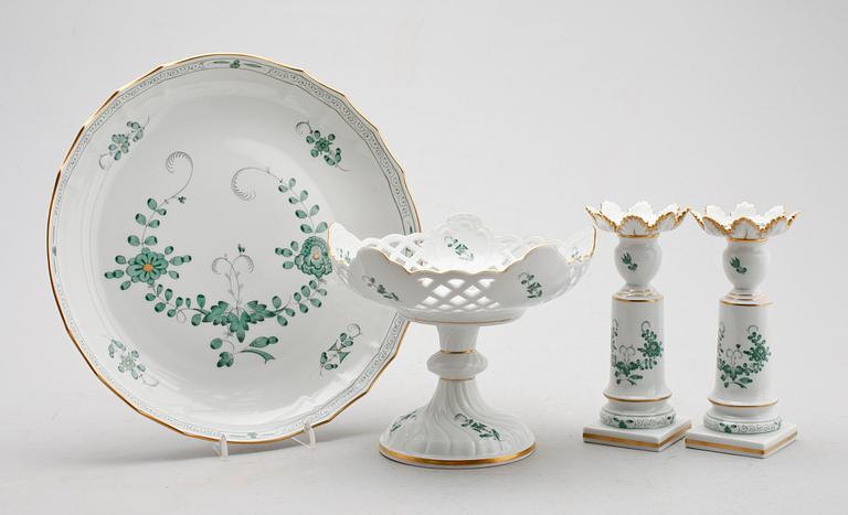 SERVISPORSLIN, 4 del, porslin, Meissen, 1900-talets senare hälft.