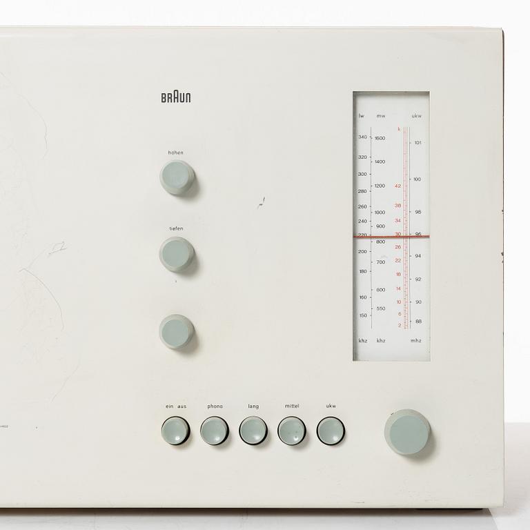 Dieter Rams, radio "Tischsuper - RT20 S", formgiven 1961.