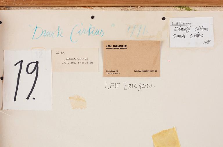 Leif Ericson, "Dansk cirkus".