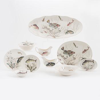 A 41-piece earthenware service, Johnson Brothers, England.