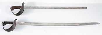 SABLAR, 2 st, Sverige, 1800-tal.