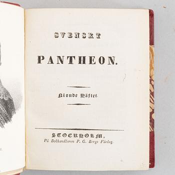 An attractively bound set, with 80 portrait plates, 5 vols.