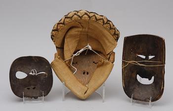 PARTI MASKER. Troligen Indonesien.