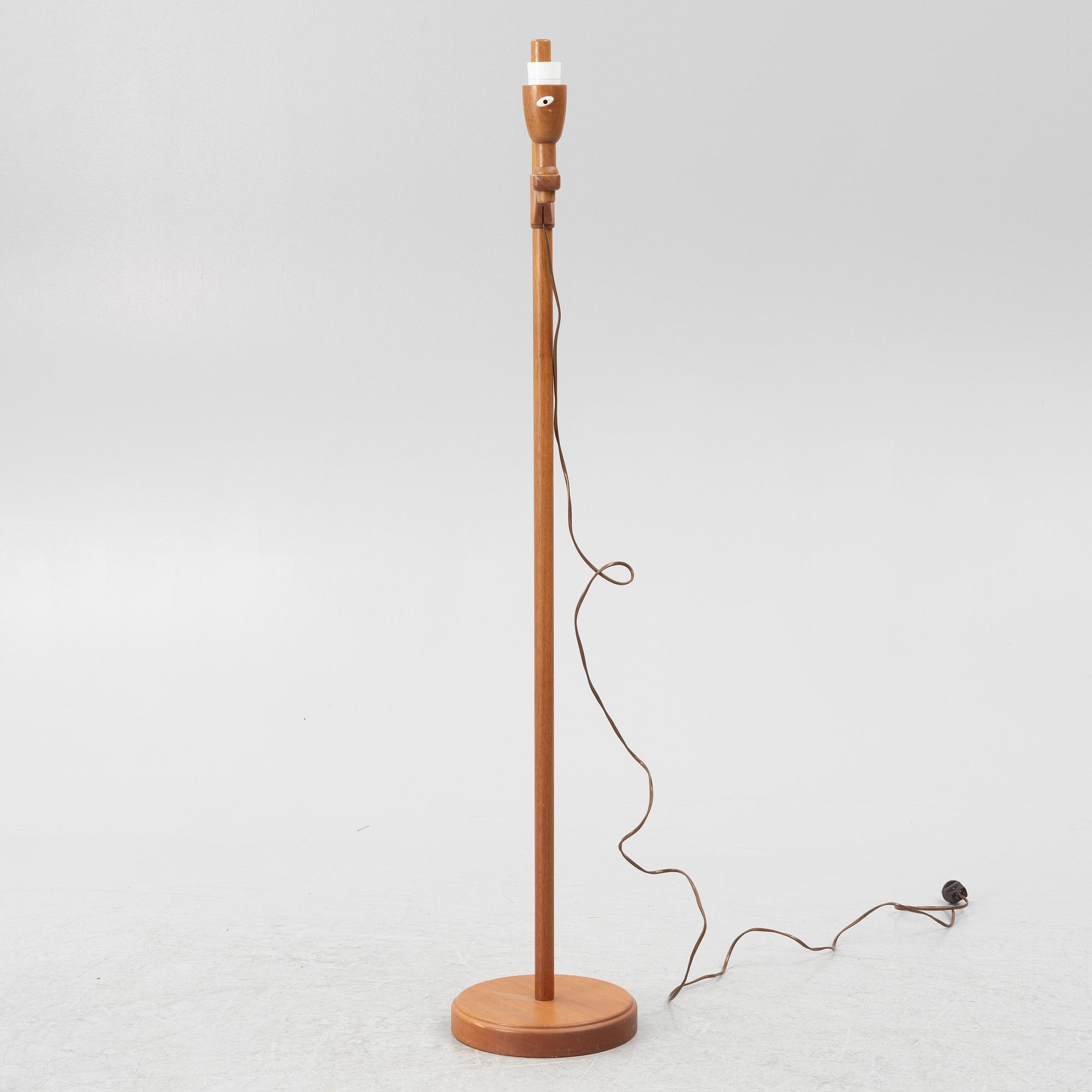 Carl Malmsten, a 'Staken' floor lamp.
