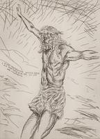 Raymond Pettibon, Utan titel (I Fear The Reader Would Have No Patience With Me, So Let Me Illustrate).