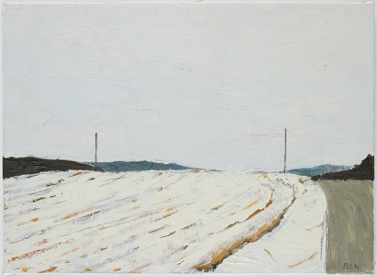 Philip von Schantz, oil on canvas, signed and dated -94.