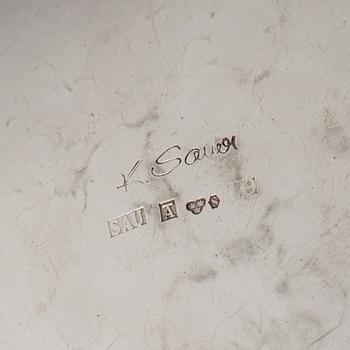 KARLHEINZ SAUER, vas av silver, Västerås 1972.