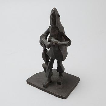 OKÄND KONSTNÄR, skulptur, brons, signerad, Herman Bergman fud, 1900-tal.