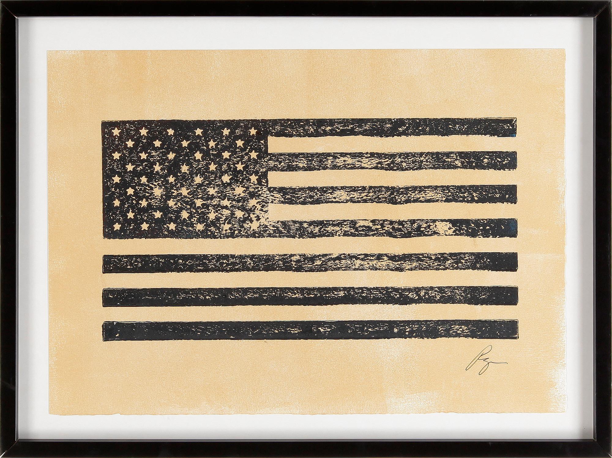 RICHARD RYAN, monoprint, signerad.