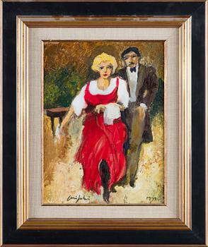 Olli Joki, Woman Dressed in Red.
