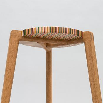 ALEKSI PUUSTINEN, Stool, signed and numbered.