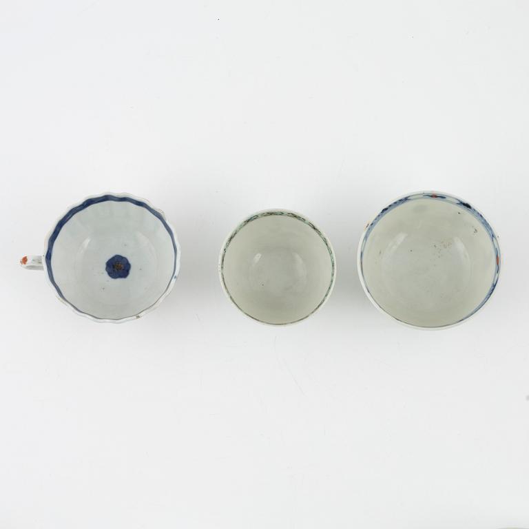 15 pieces of Chinese porcelain, 18th/19th century.