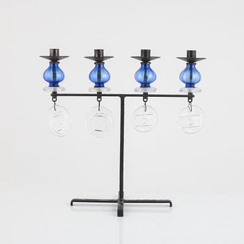 Erik Höglund, kandelaber, 1900-talets andra hälft.