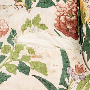 Josef Frank, a model 568 armchair, Firma Svenskt Tenn Sweden, after 1985.