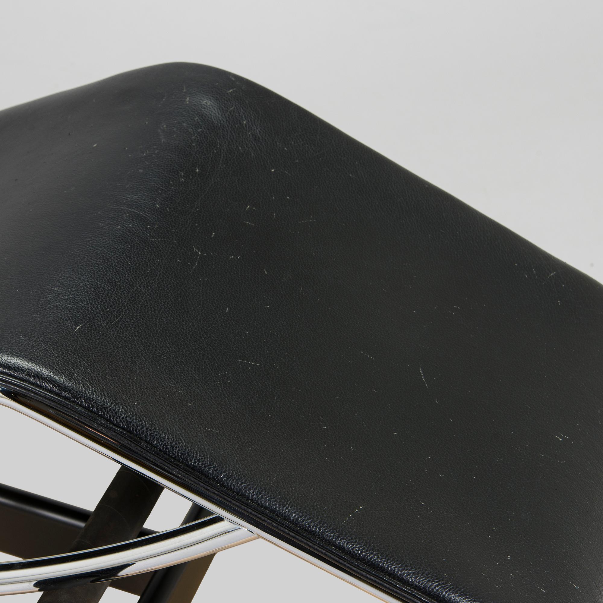 Le Corbusier, Pierre Jeanneret & Charlotte Perriand, a LC4" lounge chair, Cassina, Italy.