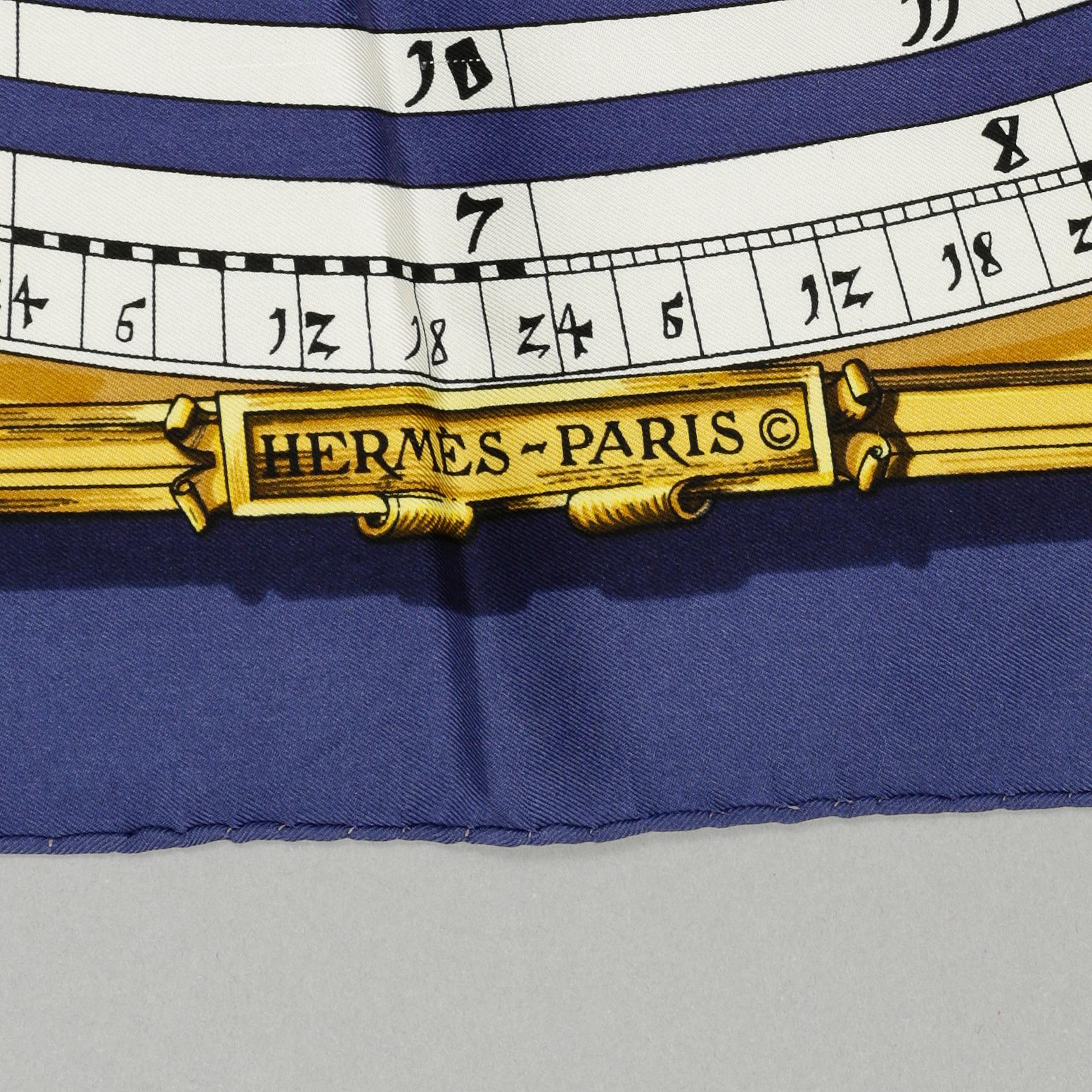 Scarf, "Dies et Hore", Hermès.