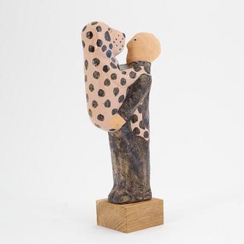 Lisa Larson, a 'Vänner' stoneware sculpture, signed and numbered 108/600.