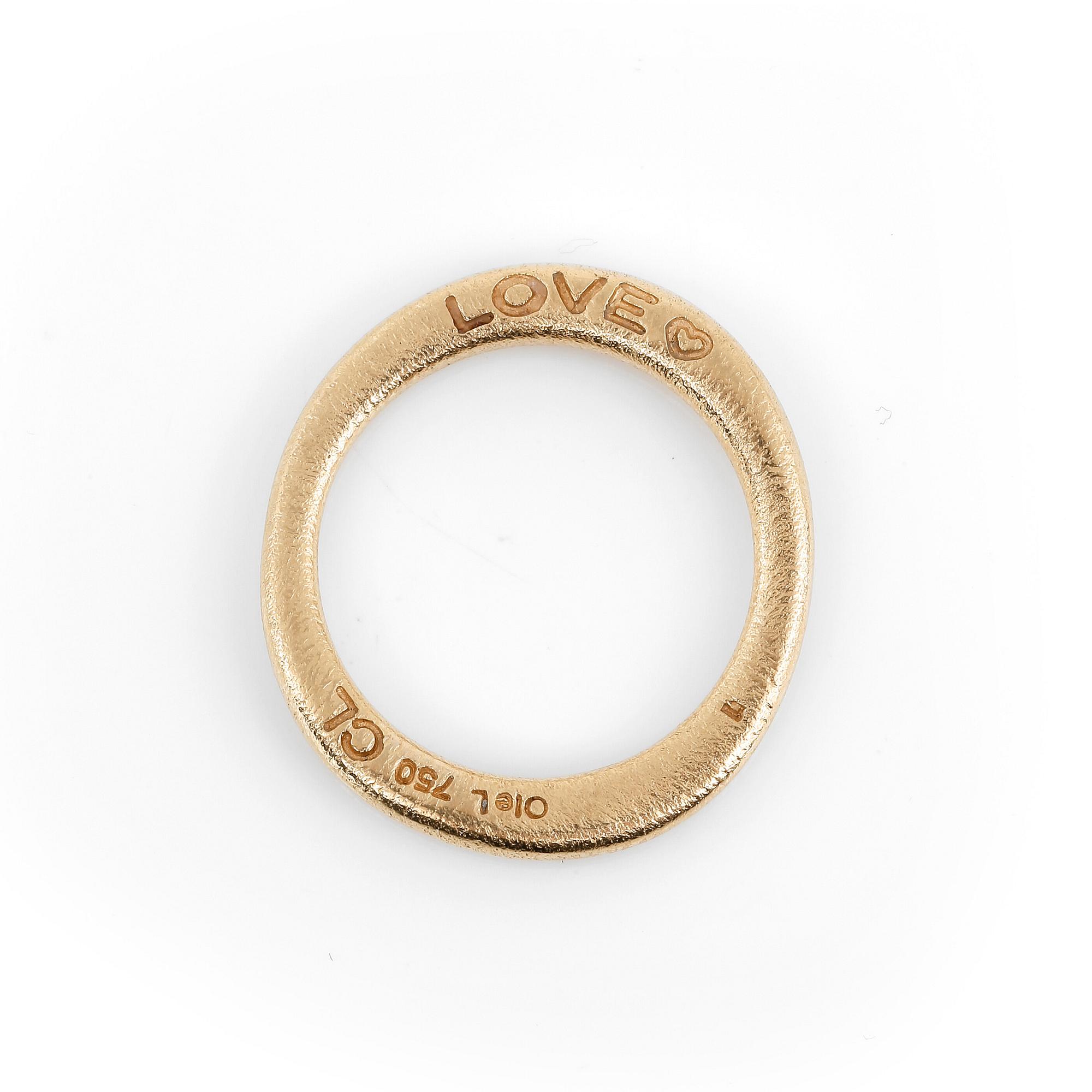 RING, 'Love', Ole Lynggaard, Danmark, 18K guld.