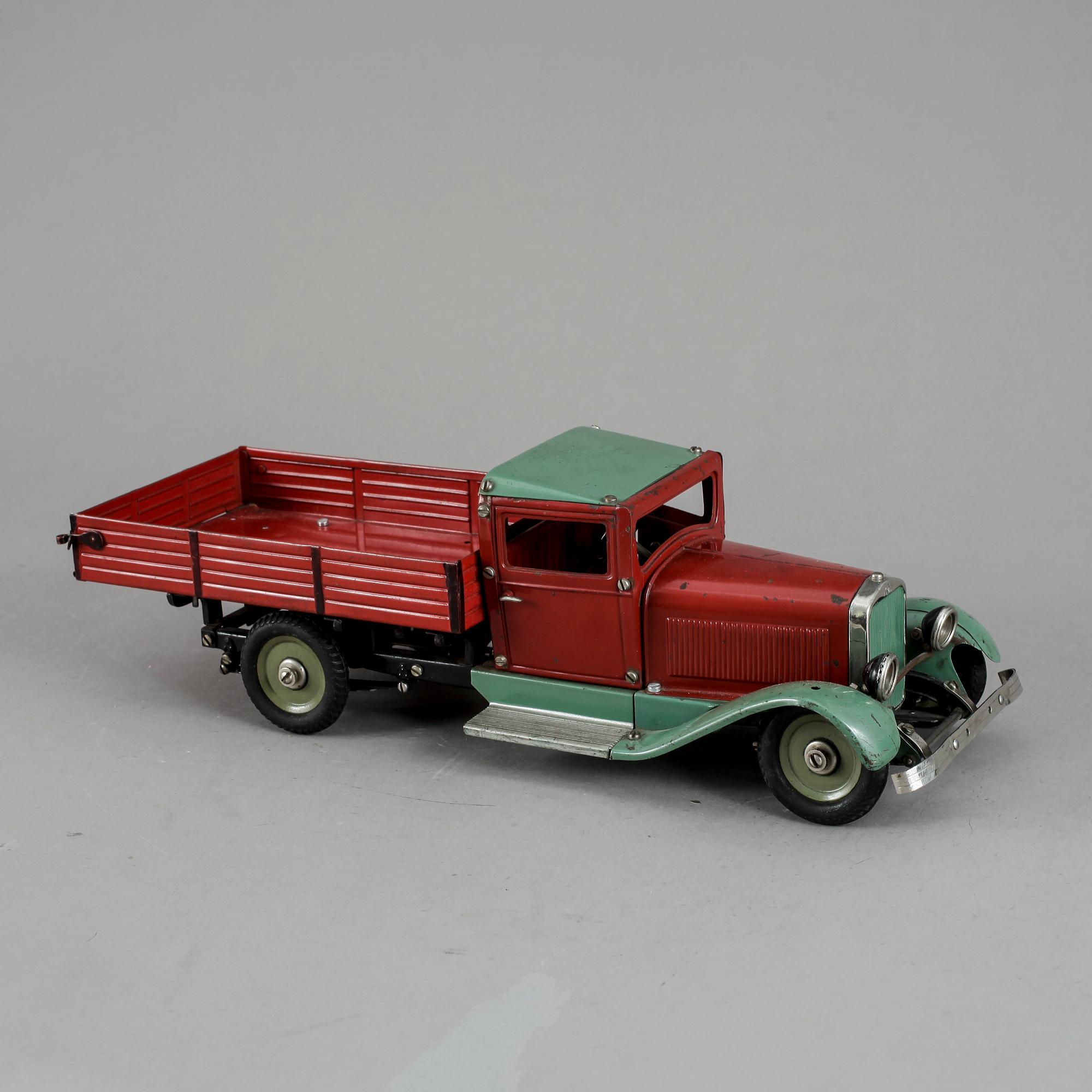 LASTBIL, Märklin byggsatslastbil, Tyskland 1930-tal.