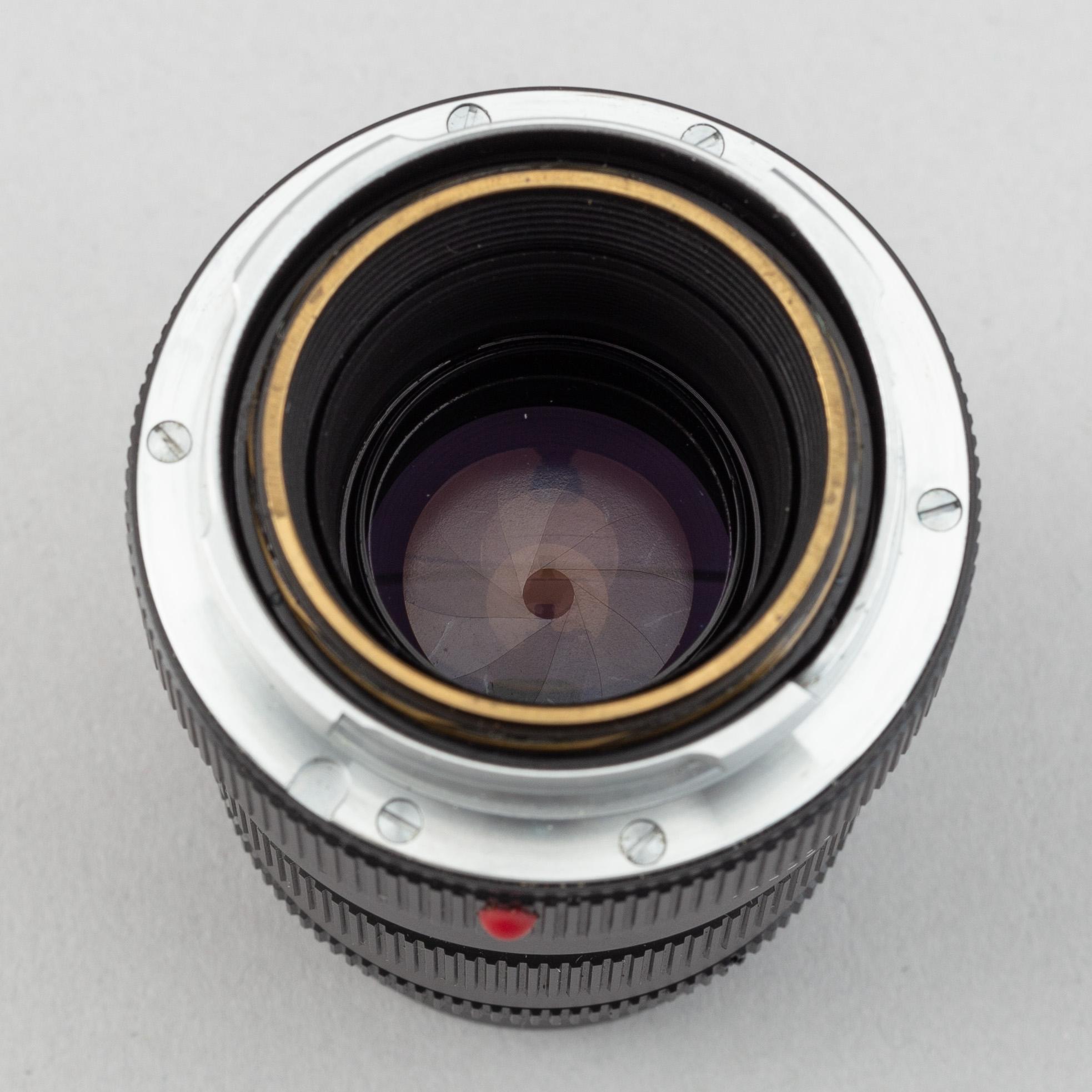 Leitz Canada, Tele-Elmarit 1:2,8/90mm, no 2657760, 1973.