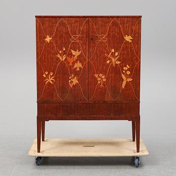 An inlay cabinet, SMF Möbelbolaget, Tranås, 1940's.