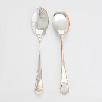 Såsskedar, 12 st, silver, Wilkens, Tyskland, 1900-tal.