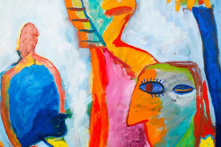 JONNY FORSSTRÖM, olja på duk, signerad J Forsström.