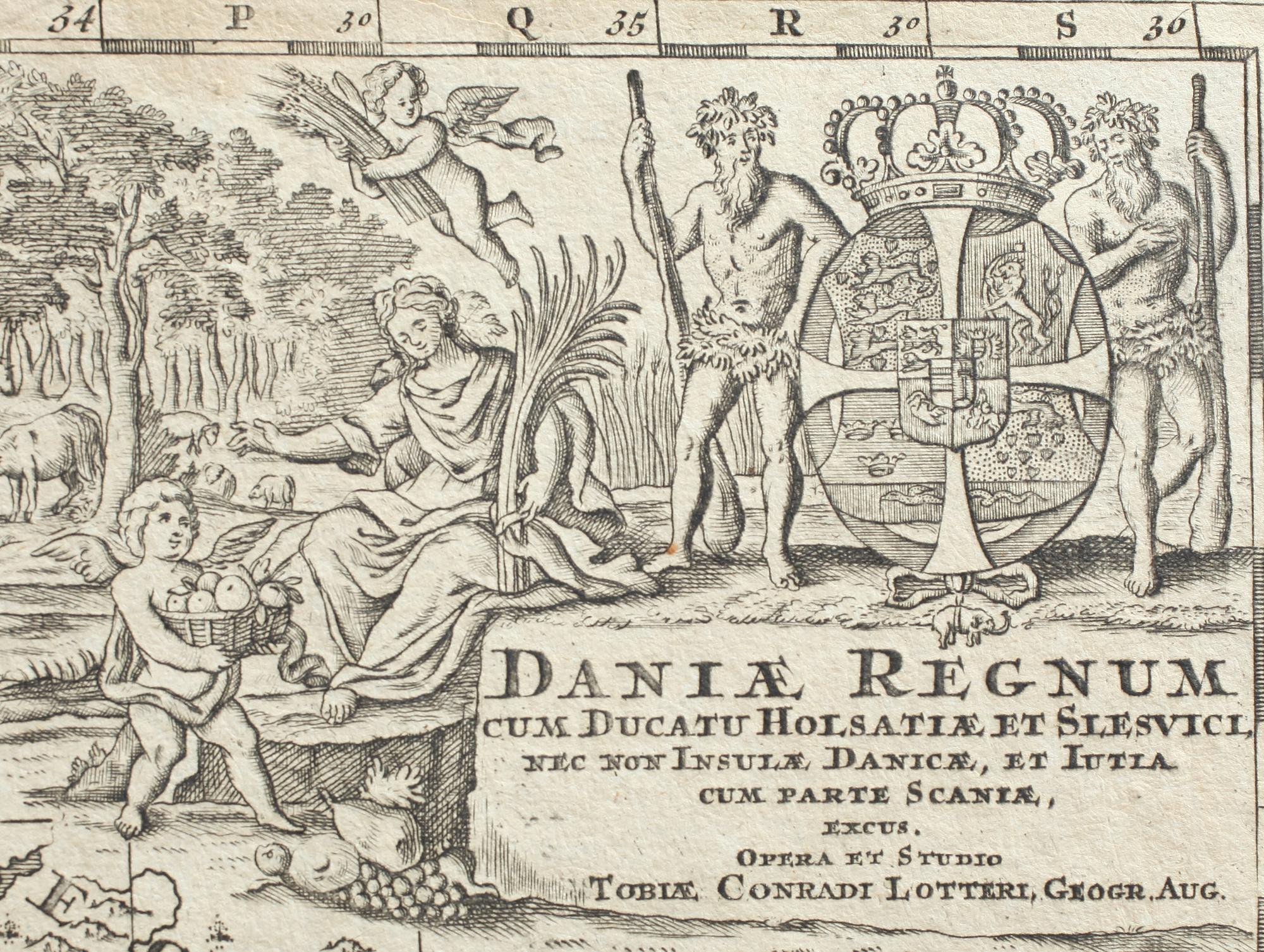 KARTA, Tobias Conrad Lotter, ca 1770.