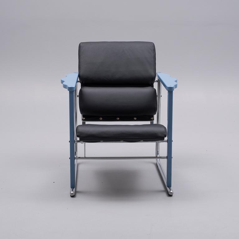 YRJÖ KUKKAPURO, fåtölj, "Experiment", Avarte 1980-tal.