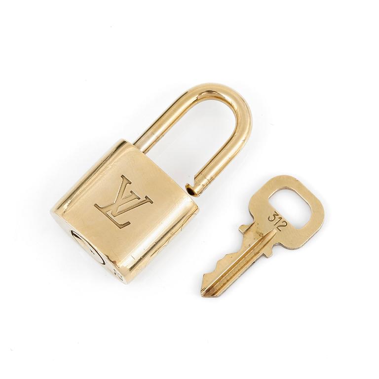 HÄNGLÅS samt NYCKEL, Louis Vuitton.
