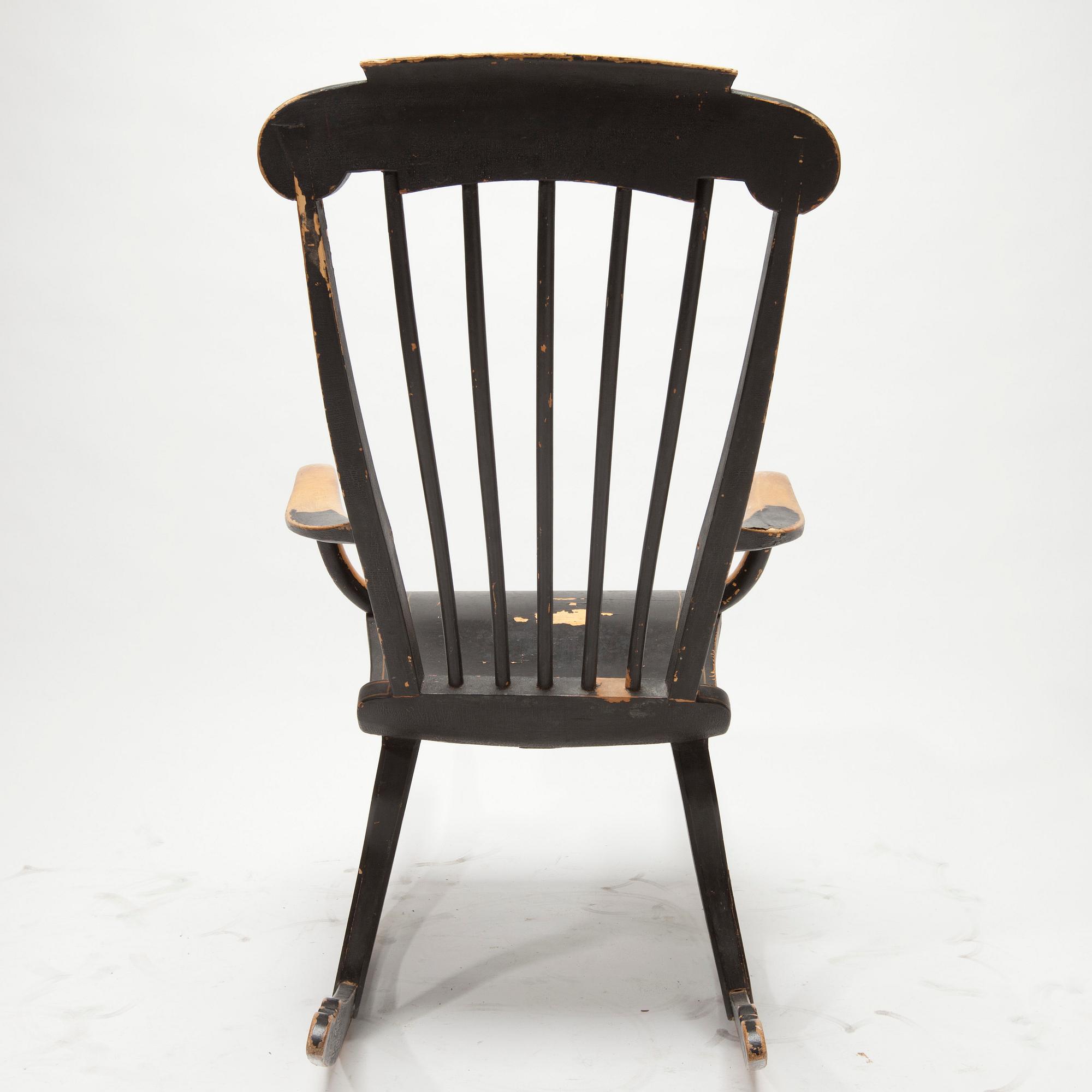 GUNGSTOL, barnstorlek, 1800-talets slut.