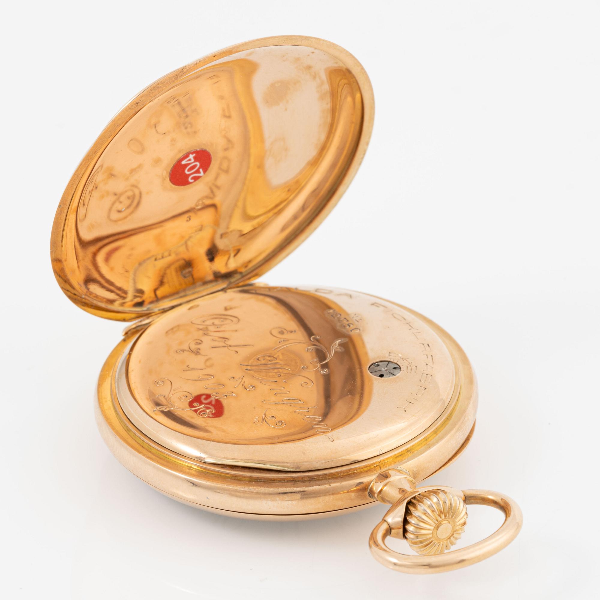 Halda, pocket watch, 50 mm.