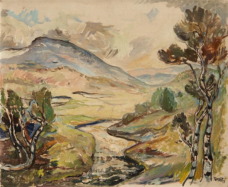 Einar Forseth, Landscape.