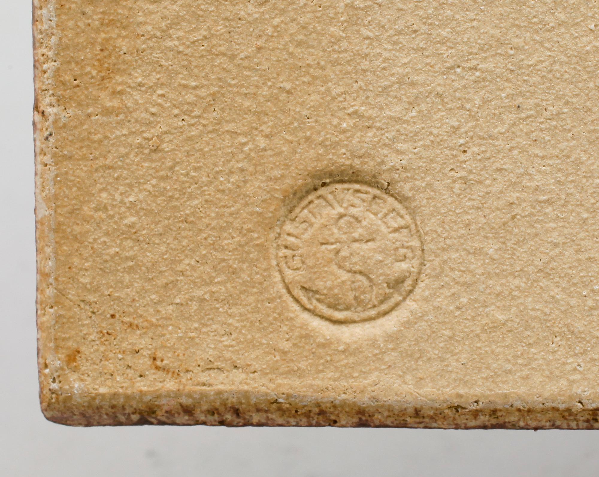 VÄGGPLATTA, keramik, Stig Lindberg, Gustavsberg.