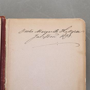 KOKBÖCKER, 2 st, Cajsa Warg och Charles Emil Hagdahl, Stockholm 1800 respektive 1891.