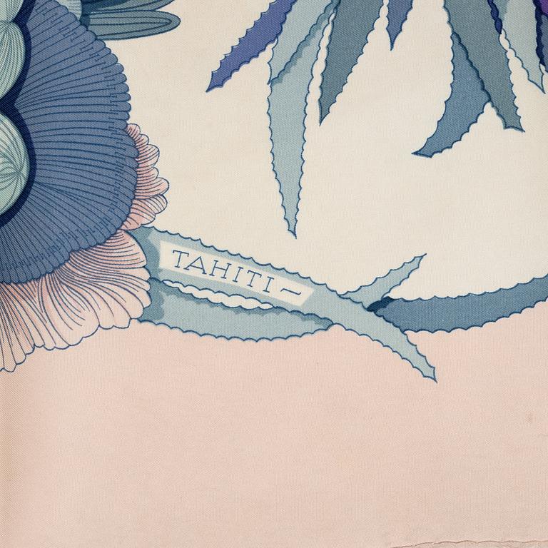 Hermès, scarf, "Tahiti".