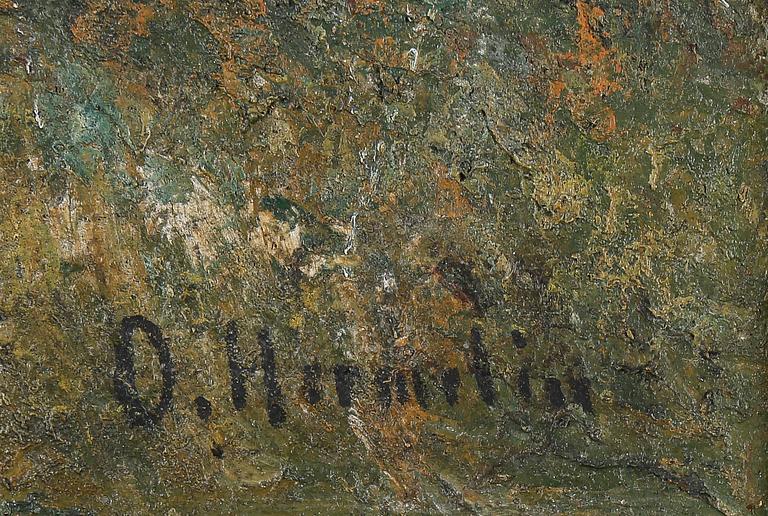 OLOF HERMELIN, olja på duk, signerad.