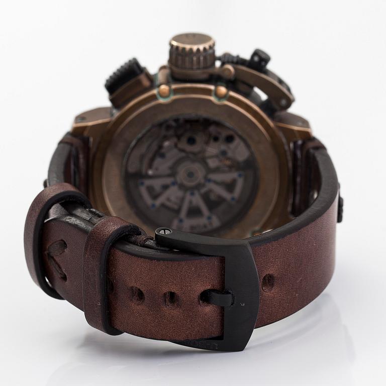 U-Boat, Chimera, Net Black Bronze, Limited Edition, rannekello, 46 mm.