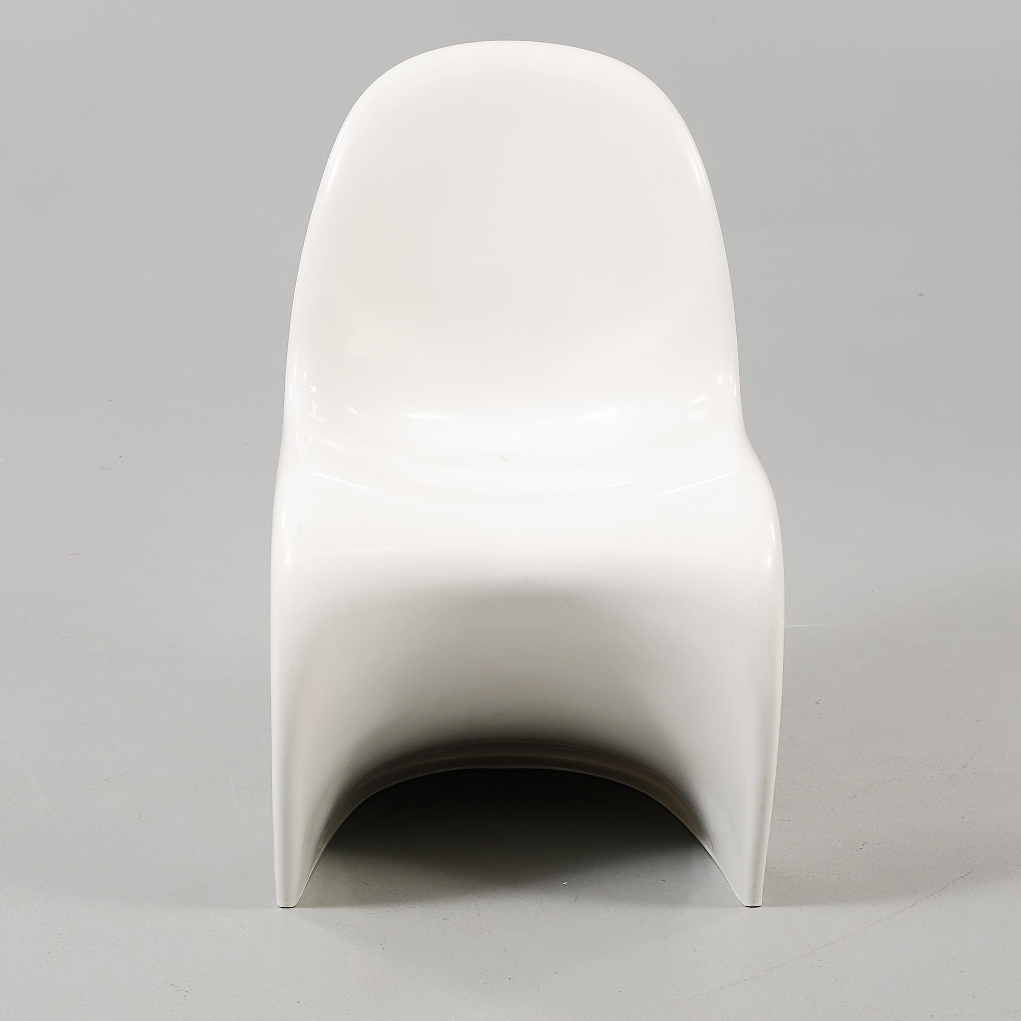 STOL, "Panton chair", Verner Panton för Herman Miller, märkt.