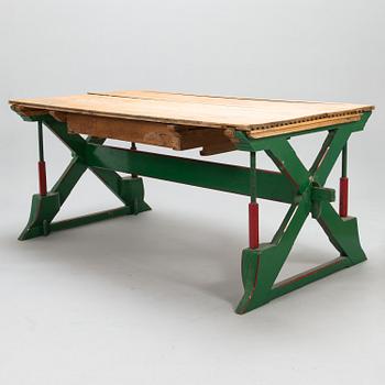 DRAWING-/ARCHITECT TABLE, late 19th century.