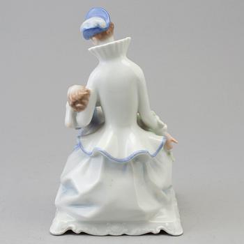 A 20th century Hungarian Herend porcelain figurine.