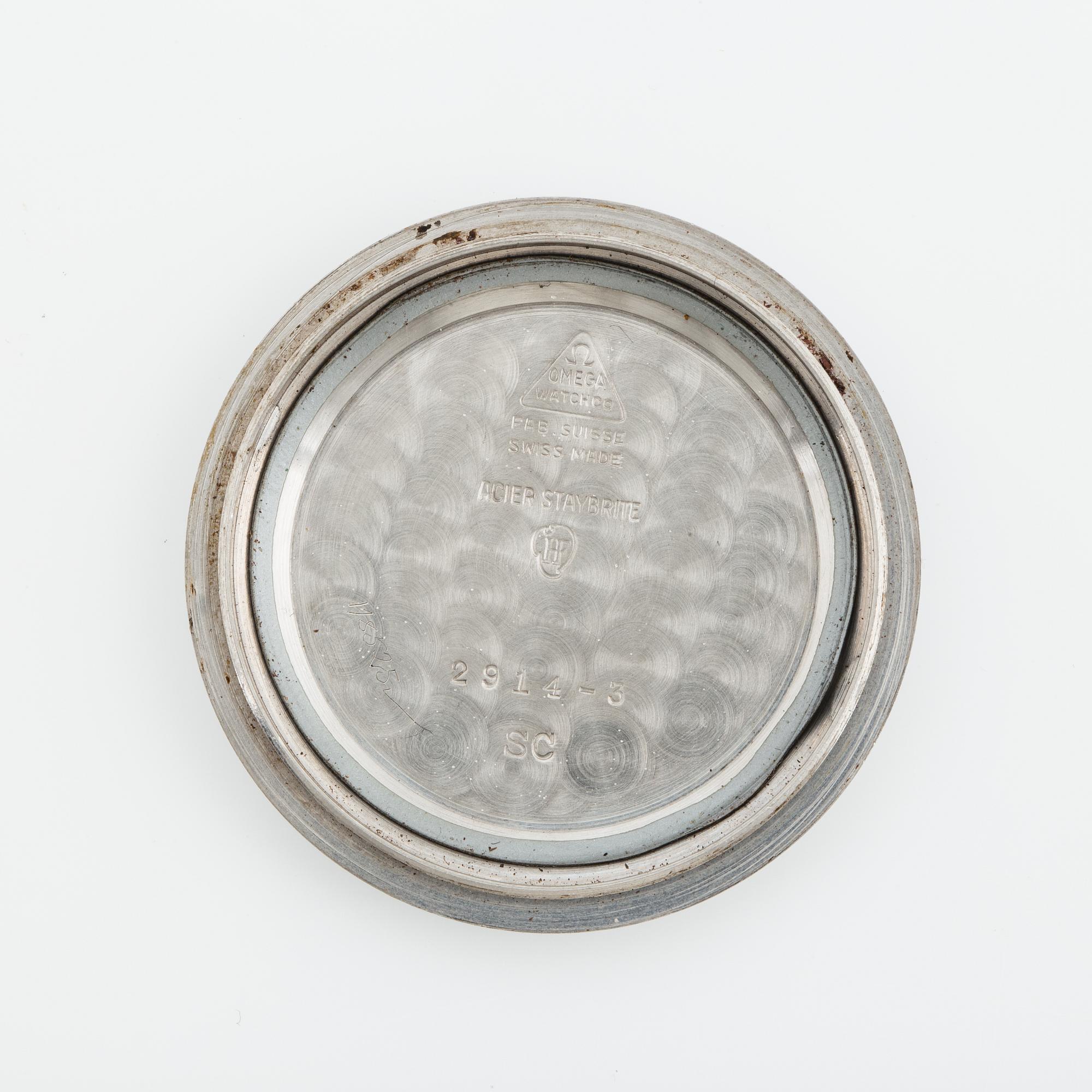 Omega, Railmaster, "Broad Arrow hands".