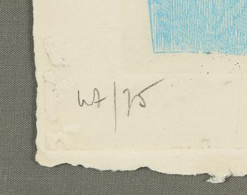 James Coignard, carborundum etching, signed 47/75.