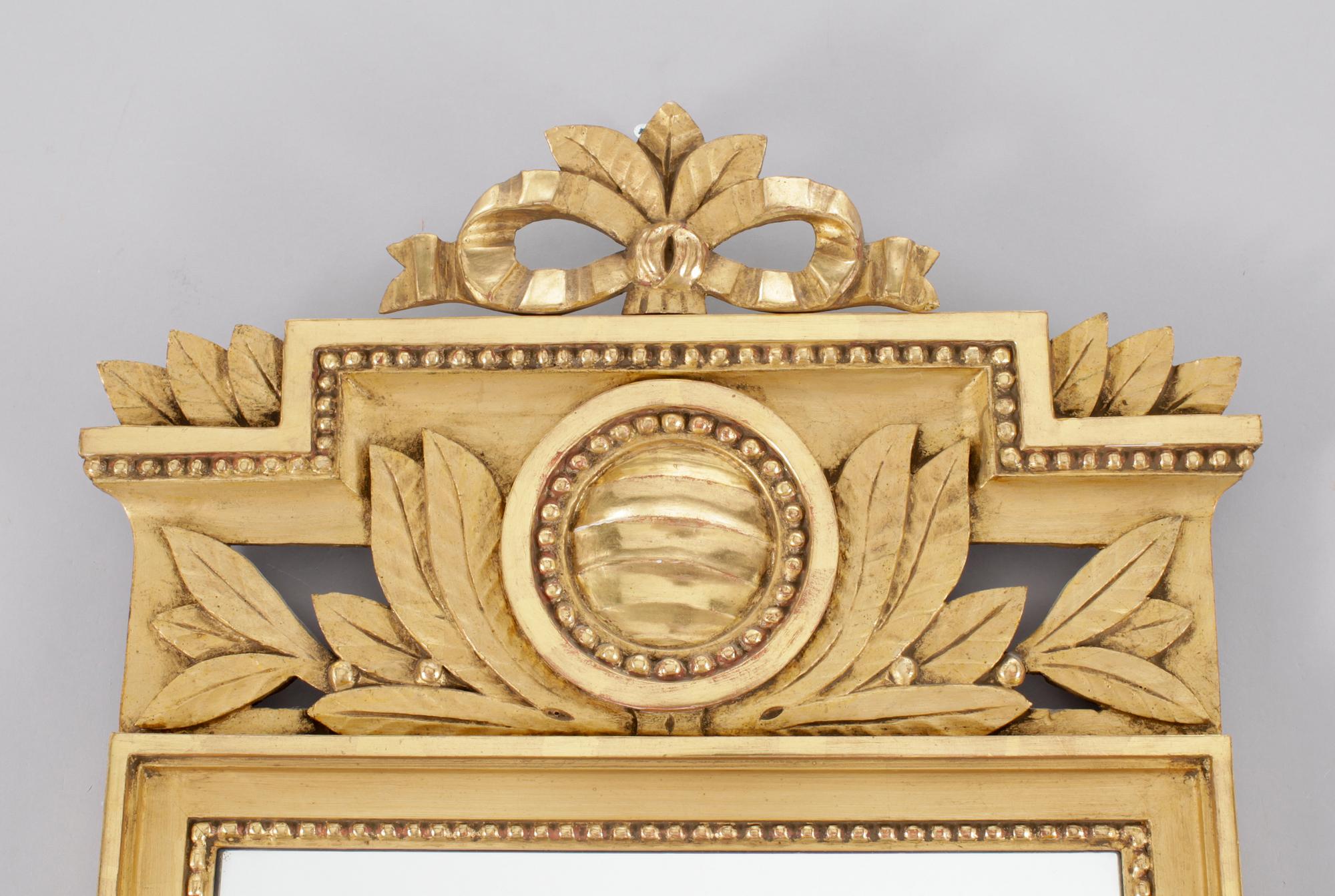 SPEGEL med KONSOLBORD, gustaviansk stil, 1900-tal.